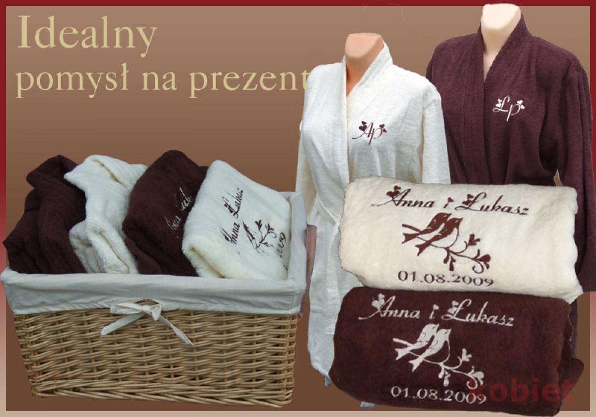 Zestaw szlafroków z ręcznikami