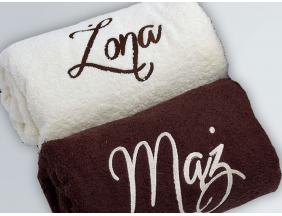 Komplet ręczników dla małżeństwa