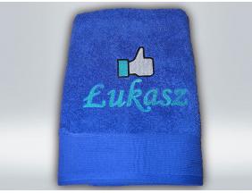 Ręcznik z wyhaftowanym imieniem
